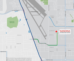 Nandina Area Map